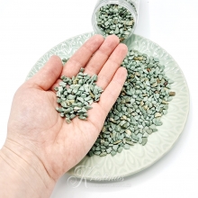 Dekorationssten Grön Mix 400g Sten Sand Miniatyr