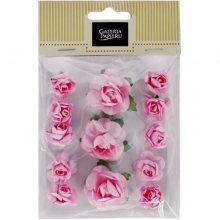 Pappersrosor 20-35 mm - Rosa - 13 st