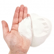 Färgad sand, dekorationssand, Cream - 500 ml