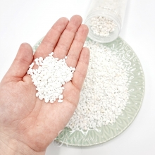 Dekorationssten Vit Mix 500g Sten Sand Miniatyr