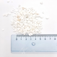 Dekorationssten Vit Mix 500g Sten Sand Miniatyr