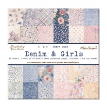 Denim & Girls Maja Design Papper Paper Pad 6x6