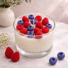 Silikonform Ljusformar - Blåbär - 1,5 cm