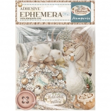 Die Cuts Stamperia Ephemera - White Christmas