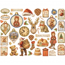 Die Cuts Stamperia Chipboard - Silent Night