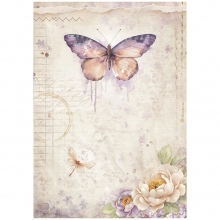Scrapbooking Pyssel Decoupage Papper Stamperia - Quiet Days