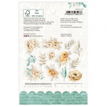 Ephemera Set P13 - Travel Journal - Flowers and Leaves