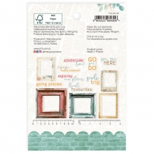 Ephemera Set P13 - Travel Journal - Frames & Words