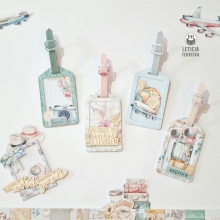 Ephemera Set P13 - Travel Journal - Frames & Words