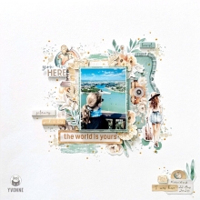 Ephemera Set P13 - Travel Journal - Frames & Words