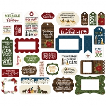 Die Cuts Echo Park - The First Noel - Frames & Tags