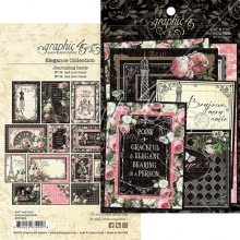 Die Cuts Graphic 45 - Elegance - Journaling Cards