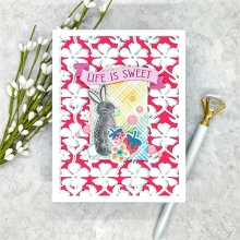 Die Cuts LDRS Creative One Fine Day 55 st Mönstrade Scrapbooking Papper