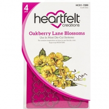 Heartfelt Creations Cut & Emboss Dies - Oakberry Lane Blossoms