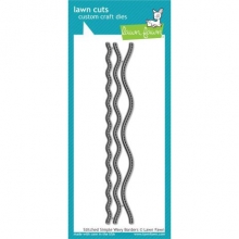 Die Lawn Fawn - Stitched Simple Wavy Borders
