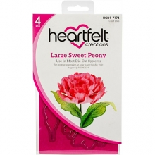 Die - Large Sweet Peony - Heartfelt Creations