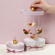 Dies Fågel 14x15,25 cm till scrapbooking, pyssel och hobby