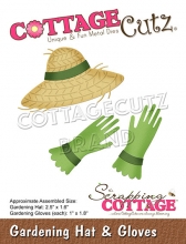 Dies Cottage Cutz - Gardening Hat & Gloves