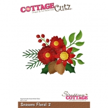 Dies CottageCutz Seasons Floral 2 Cottage Cutz Jul stans