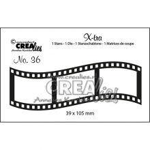 Dies Crealies - X-tra - Curved filmstrip medium