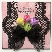 Die Heartfelt Creations Tulip Time Shaping Mold 3D Dies