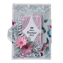Dies JoyCrafts Flower Border till scrapbooking, pyssel och hobby