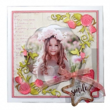 Dies JoyCrafts Rose´s Corner till scrapbooking, pyssel och hobby