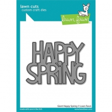 Dies Lawn Fawn - Giant Happy Spring