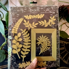 Die Set - Rectangle Frames with Ferns and Foliage - Graphic45