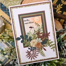 Die Set - Rectangle Frames with Ferns and Foliage - Graphic45