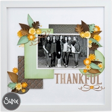 Dies Alfabet Bigz - Höjd 30 mm - Nostalgic - Sizzix