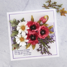 Dies Spellbinders Oriental Poppy Spellbinder