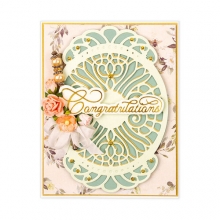 Dies Spellbinders Oval Coronet Spellbinder