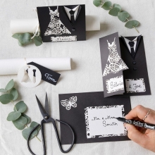 Dies Slips 26x99+9x35 mm till scrapbooking, pyssel och hobby