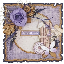 Dies Studio Light - Torn Edge Ovals - 6 delar