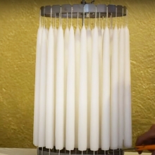 Large dipper for Candle Making Doppstativ Stor - L: 50 cm - För 36 Ljus