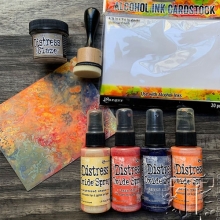 Distress Oxide Spray Kit 4 Autumn till scrapbooking, pyssel och hobby