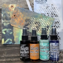 Distress Oxide Spray Kit 4 Autumn till scrapbooking, pyssel och hobby