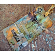 Distress Paint Peeled Tim Holtz Ink Stämpeldyna