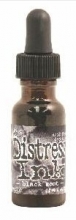 Distress Refill Black Soot Ink till scrapbooking, pyssel och hobby