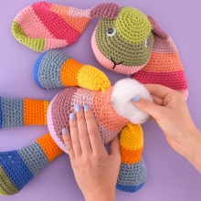 Dockfyllning Vit - Stoppningsvadd - 1000 gram