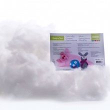 Dockfyllning Vit - Stoppningsvadd - 1000 gram