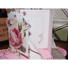Papermania Botanicals 6"X6" Decoupage Card Kit 3D Ark