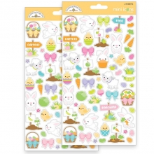 Stickers Doodlebug - Hoppy Easter Mini Icons - 2 ark