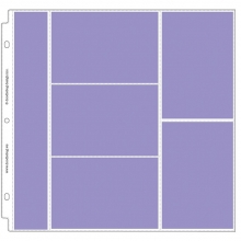Plastfickor Doodlebug Refill 12-pack 12”x12” Albumtillbehör Plastficka