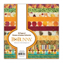 Paper Pad 6”x6” Bo Bunny Dreams of Autumn Scrapbooking Papper
