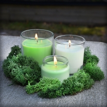 Ljusgrön Bekro Ljusfärg för ljustillverkning.