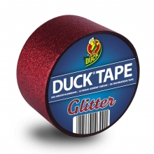 DuckTape Glitter Red 49 mm x 4,5 m Juldekorationer DIY
