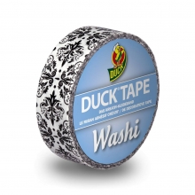 DuckTape Washi Black Ornament 15 mm x 10m Washitejp
