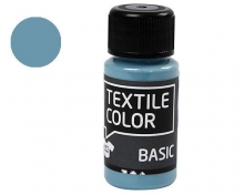 Textil Färg Duvblå 50 ml Textilfärg Basic